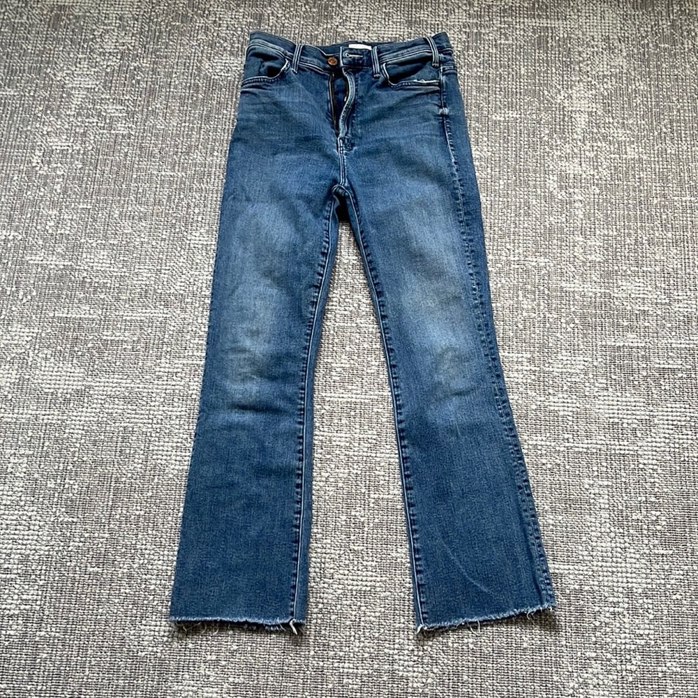 Mother jeans! Size 27. Hustler ankle fray